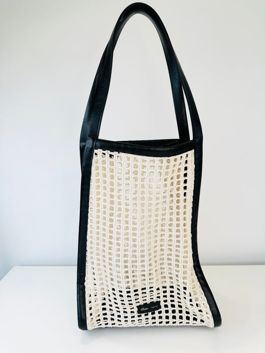 June Crochet Shopper Tote