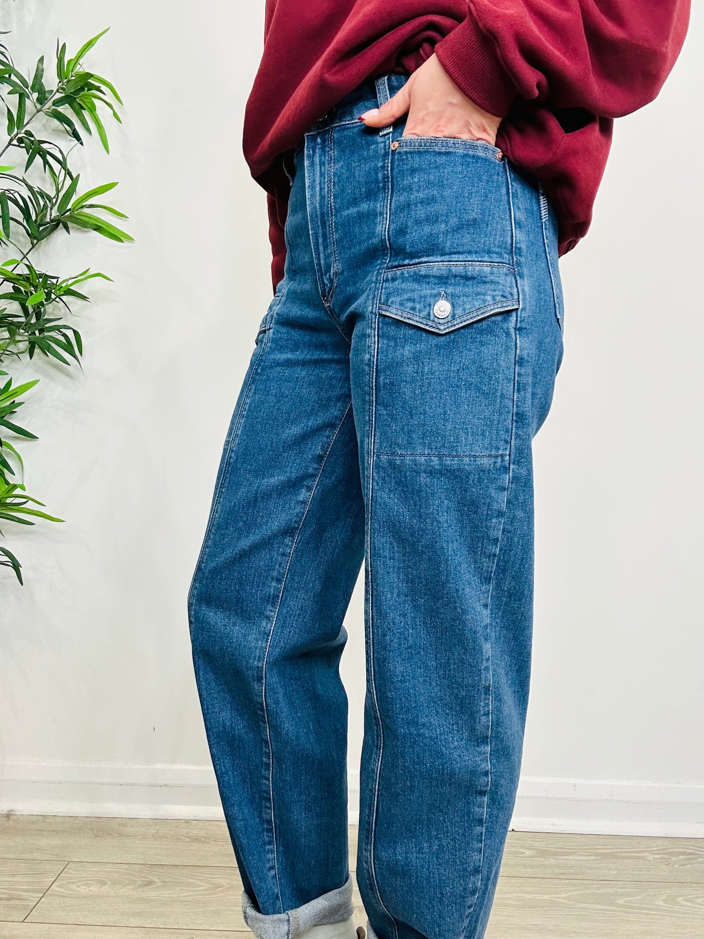 Alexis Cargo Jeans - Size 26