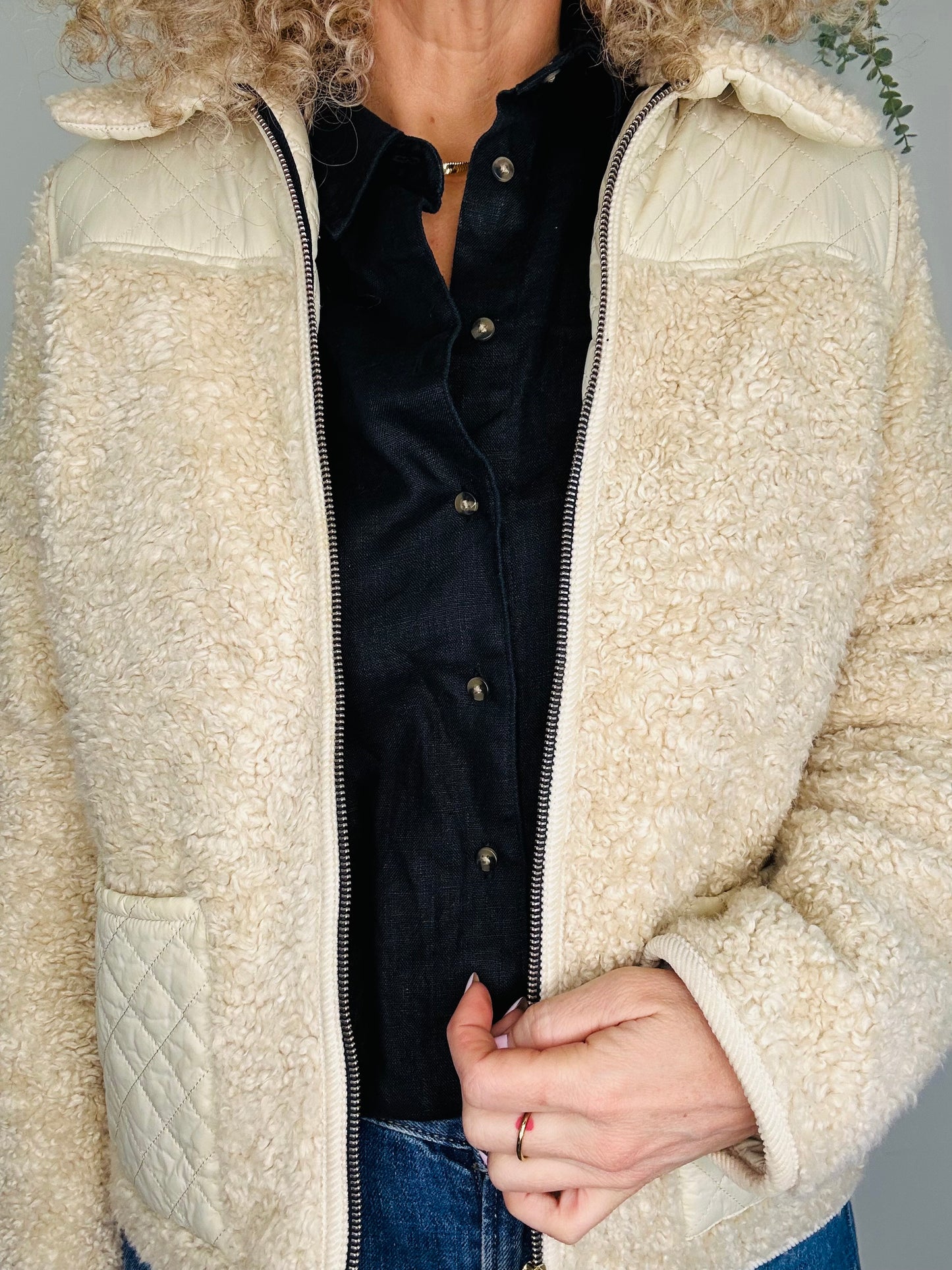 Shearling Jacket - Size 10