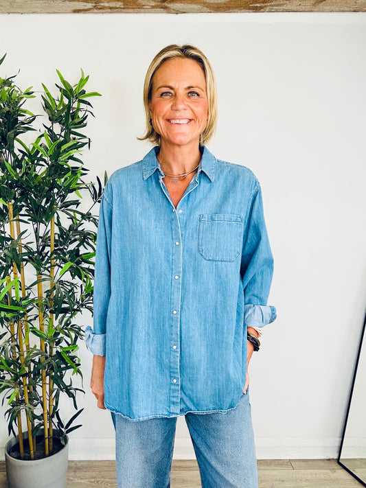 Denim Shirt - Size 40