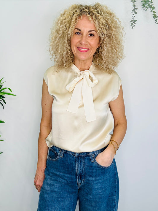 Silk Top - Size 38