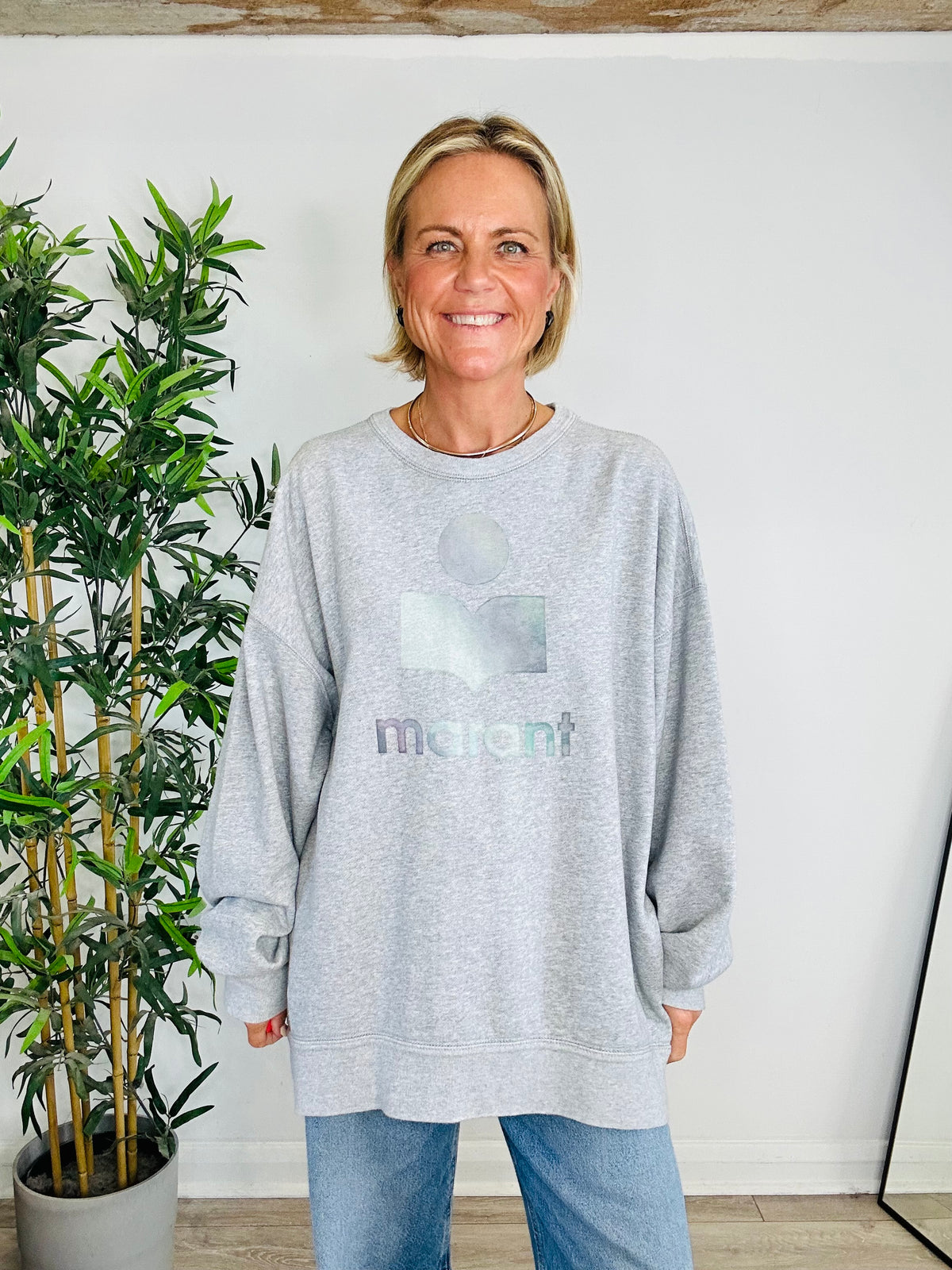 Mindy Logo Sweatshirt - Size 42