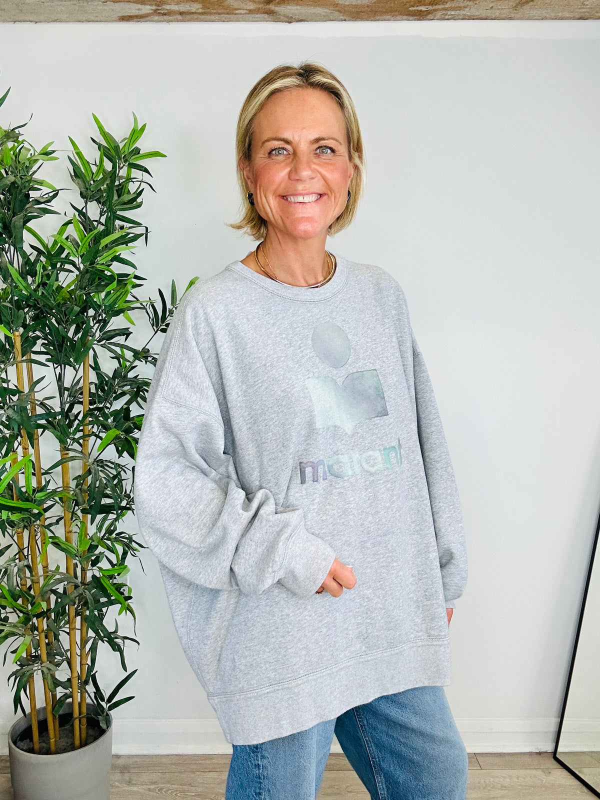 Mindy Logo Sweatshirt - Size 42