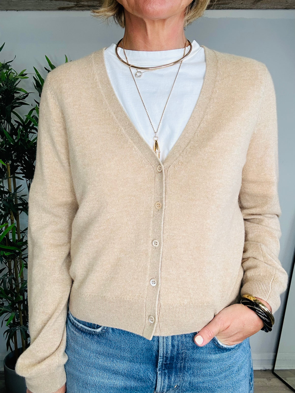 Cashmere Cardigan - Size S