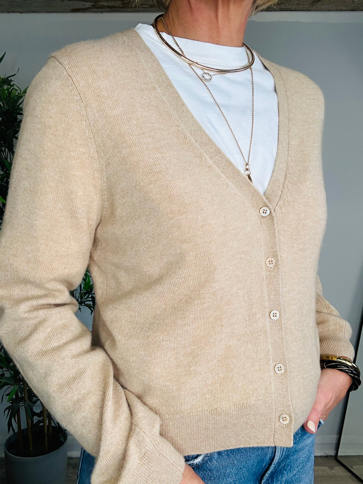 Cashmere Cardigan - Size S