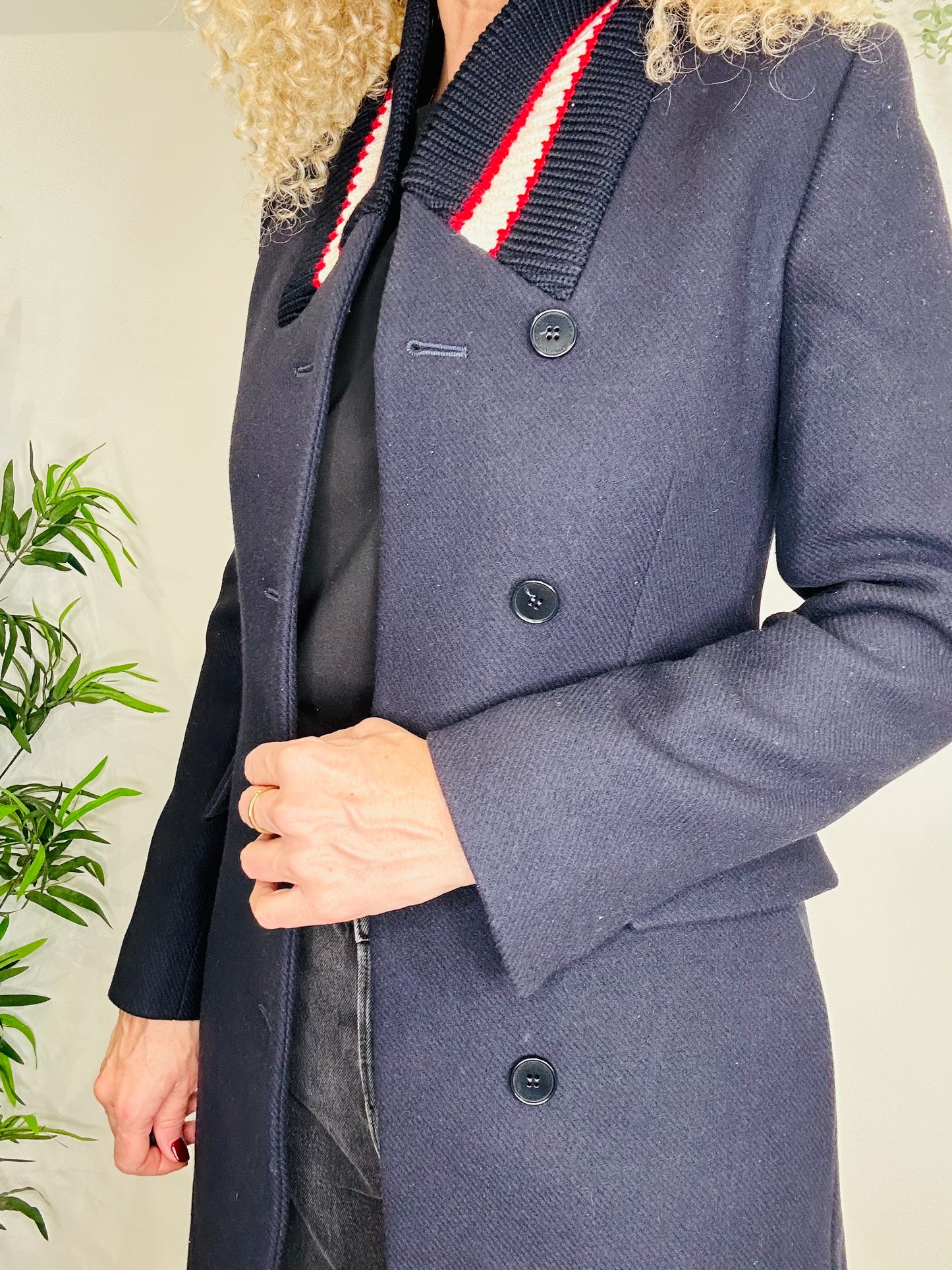 Wool Coat - Size 34