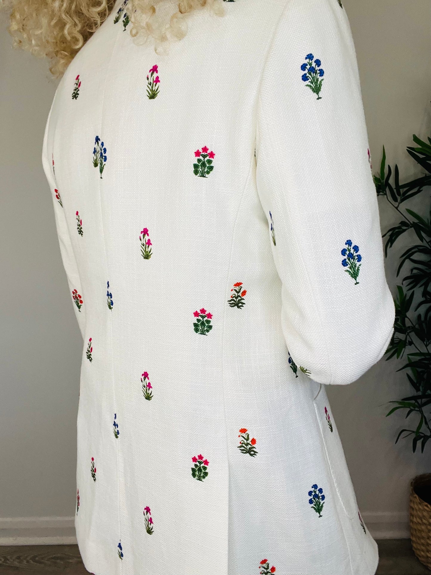 Floral Blazer - Size 40