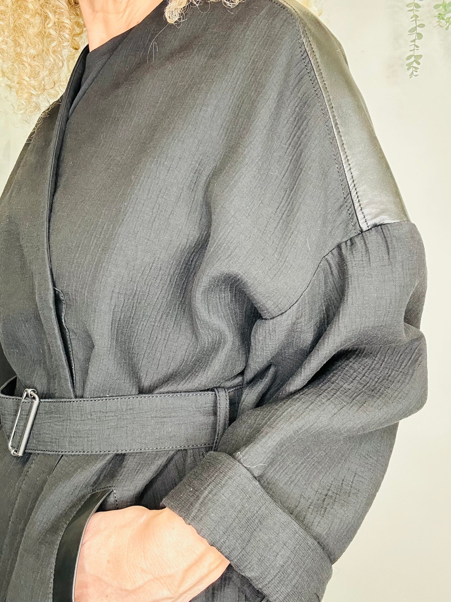 Belted Jacket - Size M