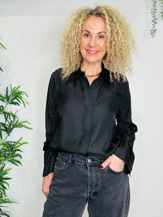 Silk Shirt - Size 34