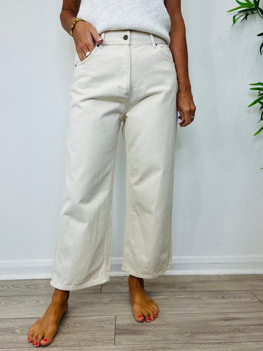 Wide Leg Jeans - Size 42
