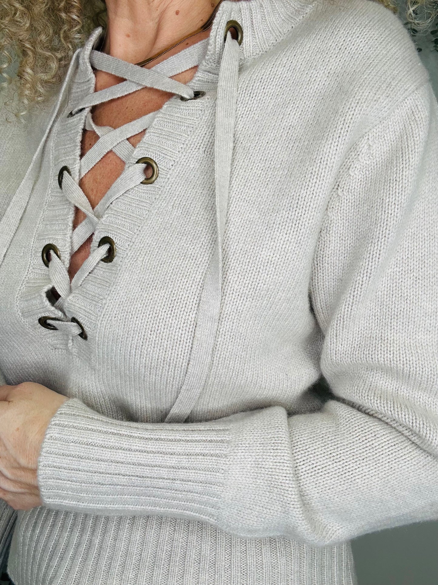 Lace-up Jumper - Size 2