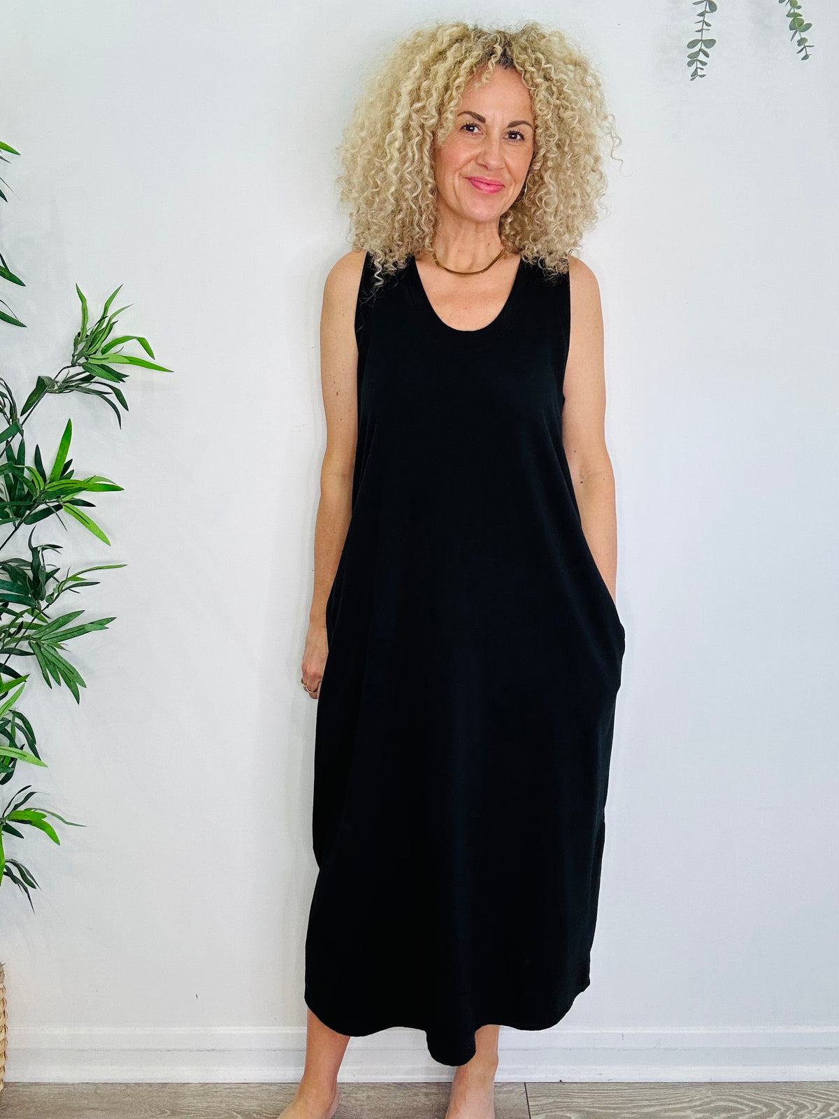 Jersey Maxi Dress - Size L