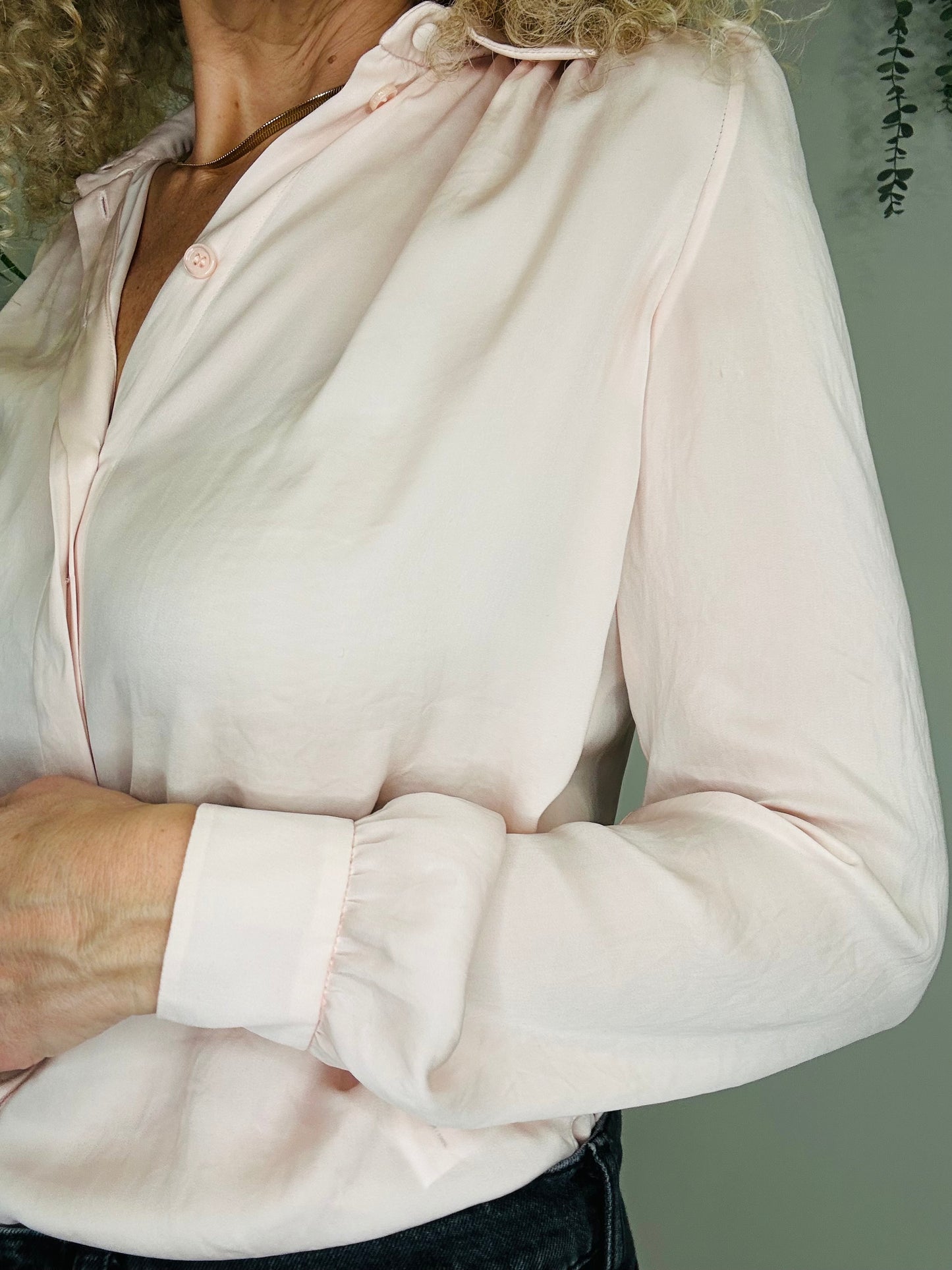 Pale Pink Shirt - Size 34