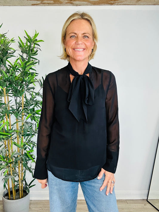 Silk Blouse - Size 36