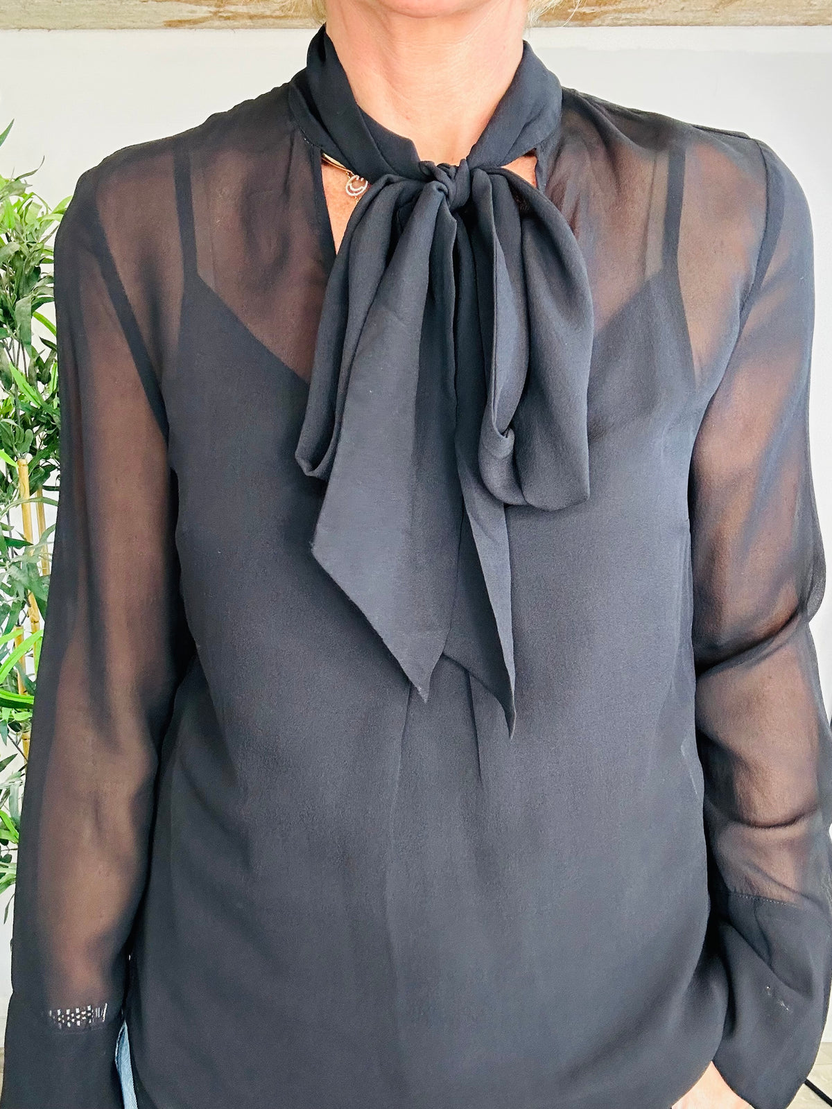 Silk Blouse - Size 36