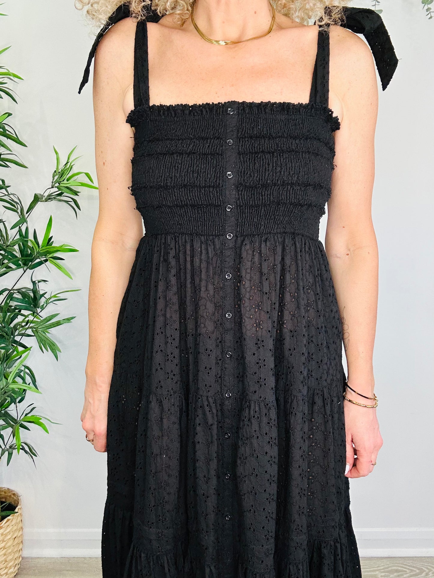 Broderie Sundress - Size XS