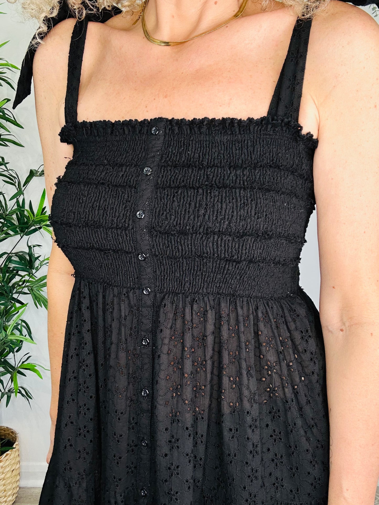 Broderie Sundress - Size XS