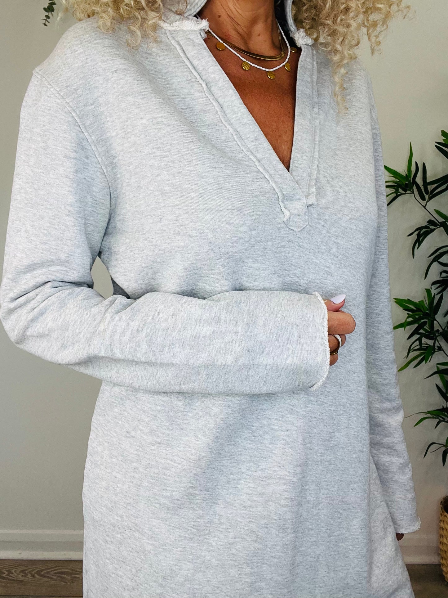 Sweatshirt Dress - Size L