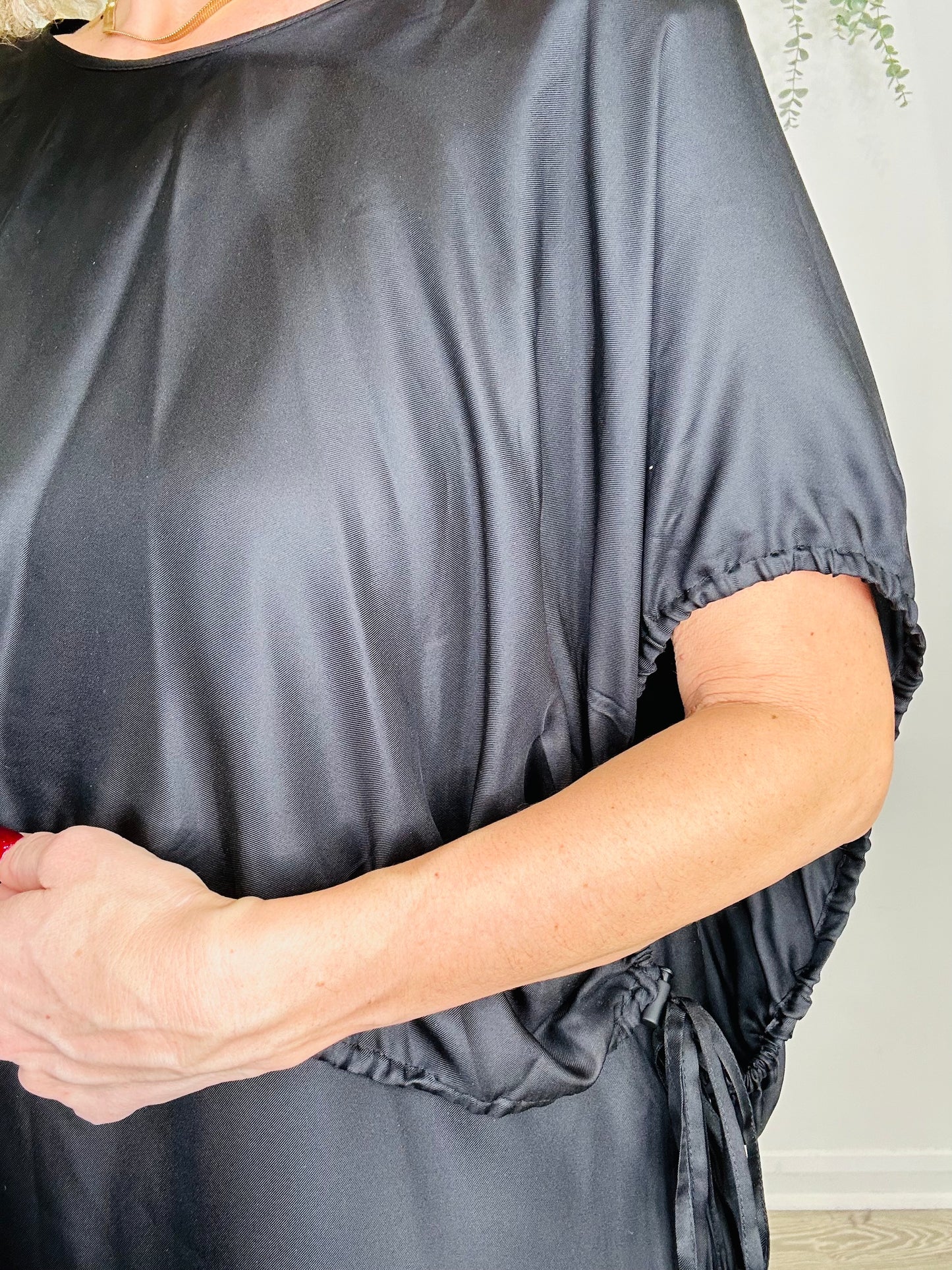 Silk Maxi Dress - Size 12