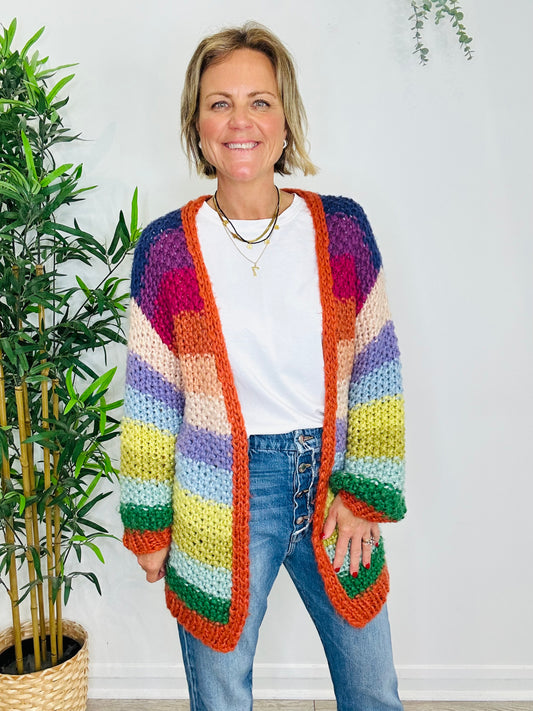 Chunky Knit Cardigan - O/S