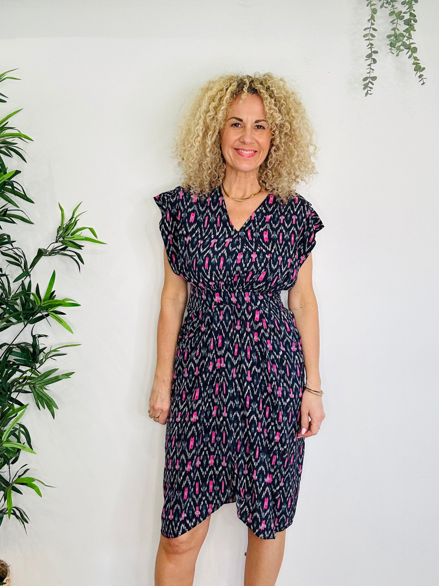 Almeya Midi Dress - Size 36