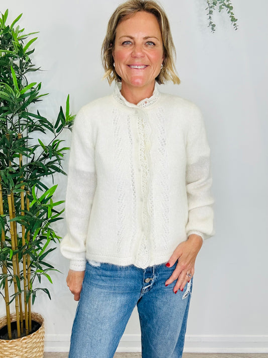 Mohair Cardigan - Size S