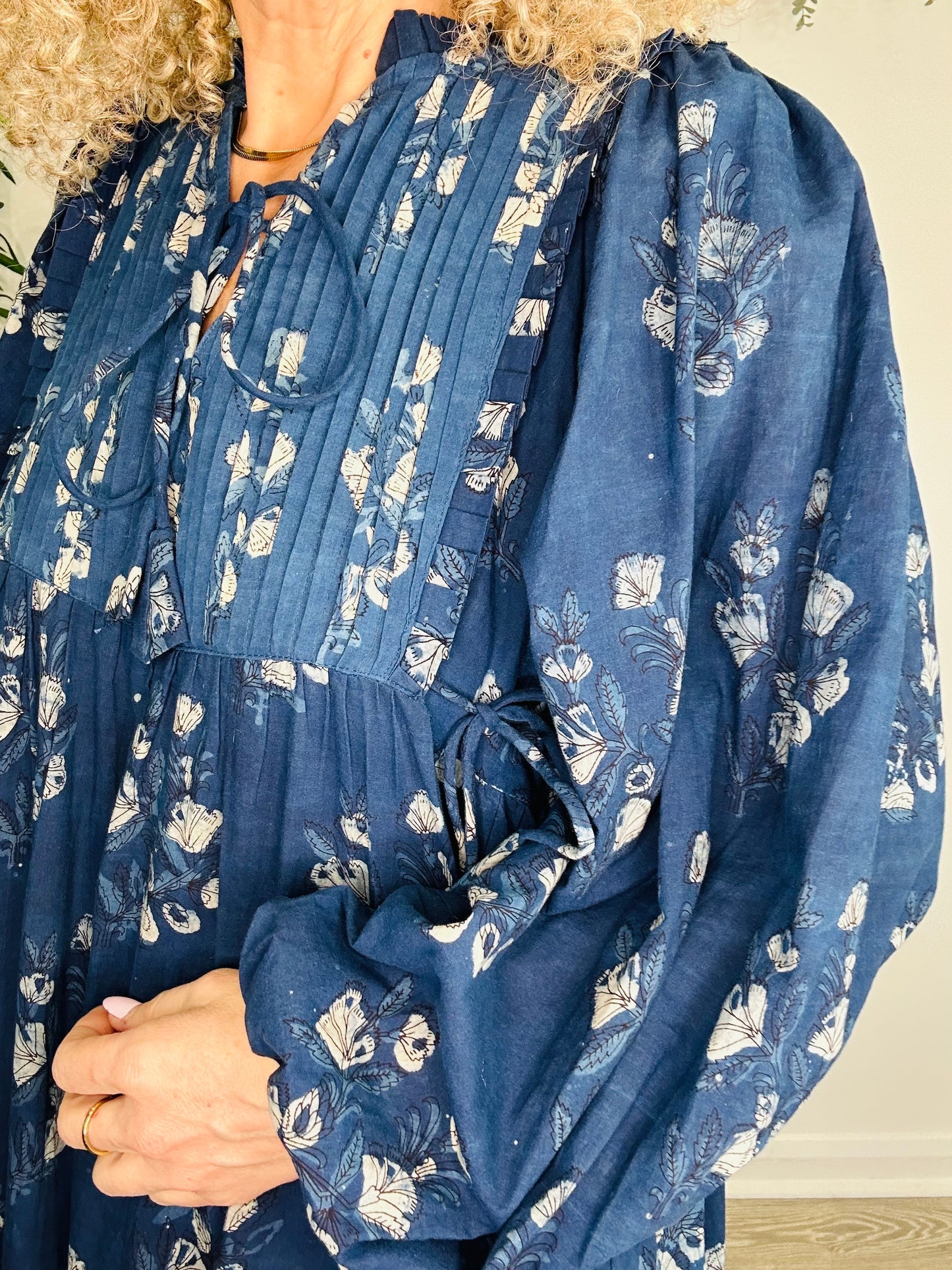 Cotton Maxi Dress - O/S