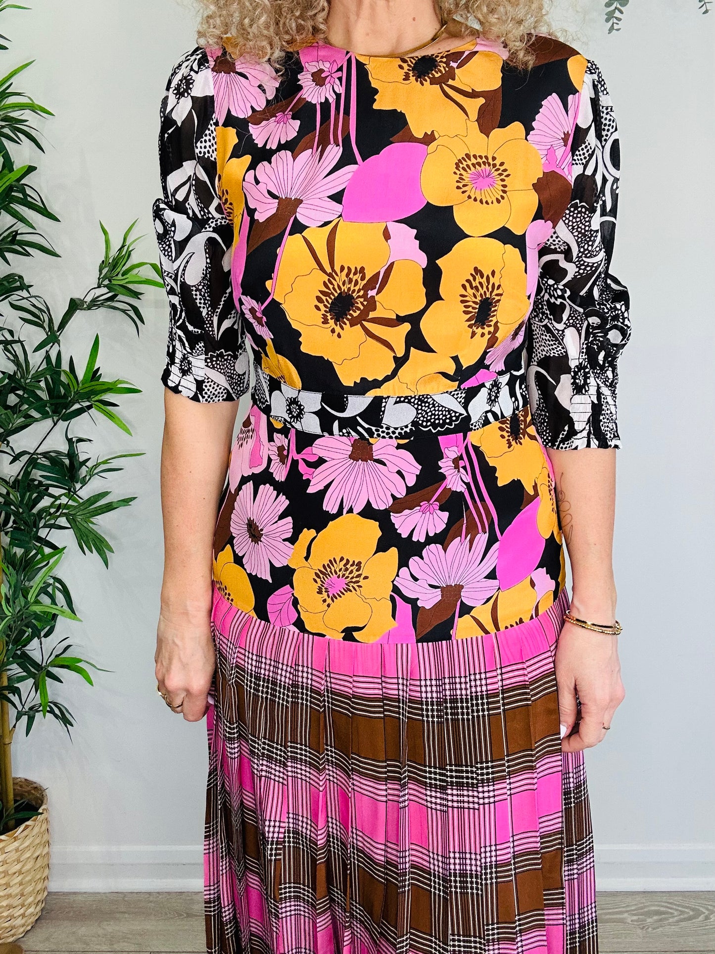 Cozi Silk Dress - Size M