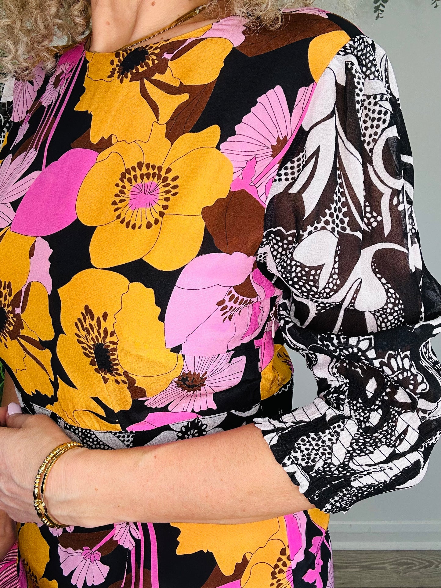 Cozi Silk Dress - Size M