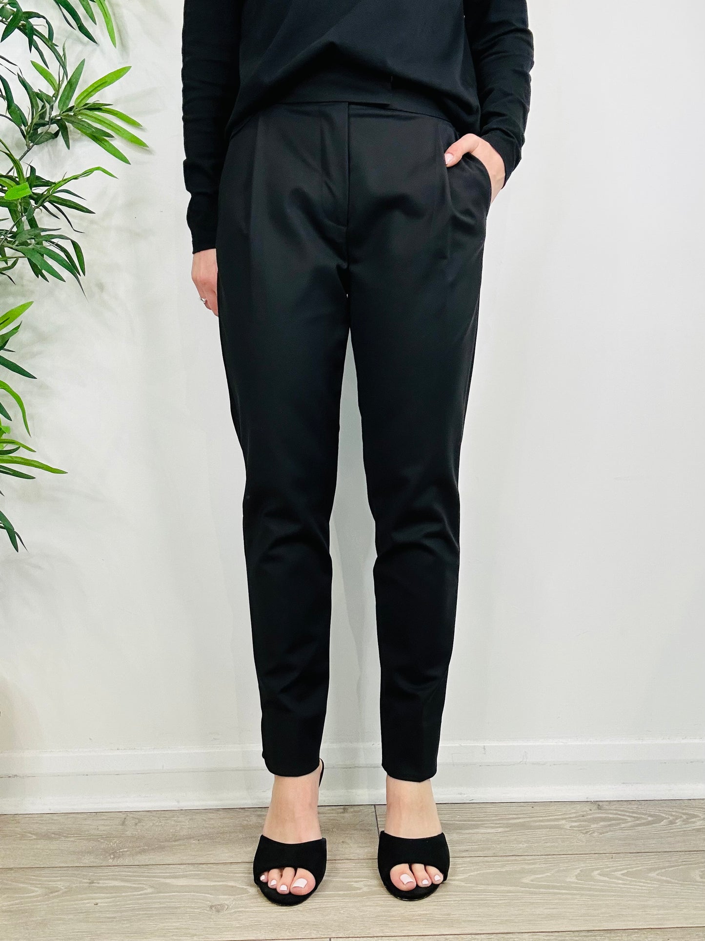 Slim Leg Trousers - Size XS