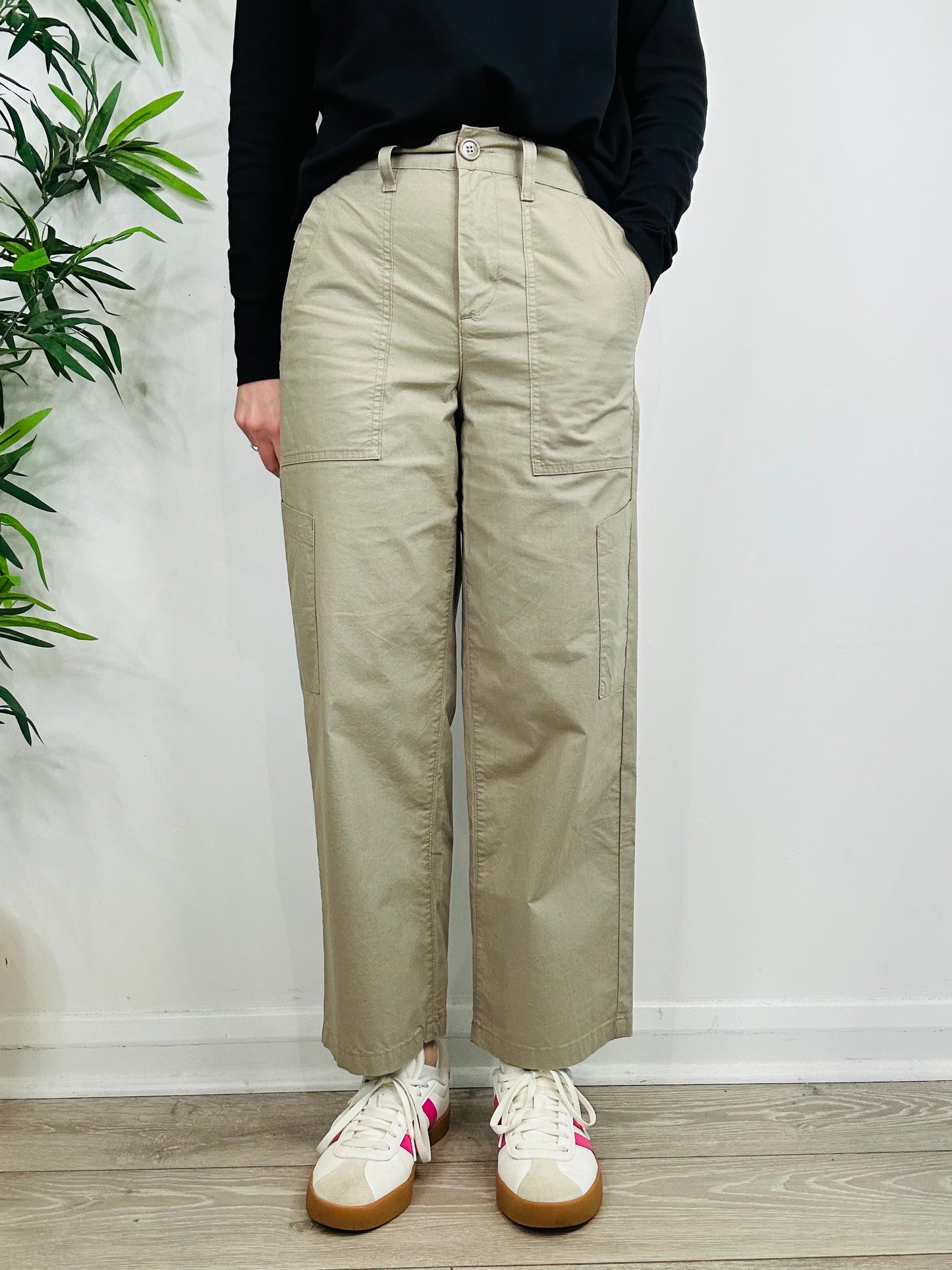 Daria Cotton Trousers - Size 24