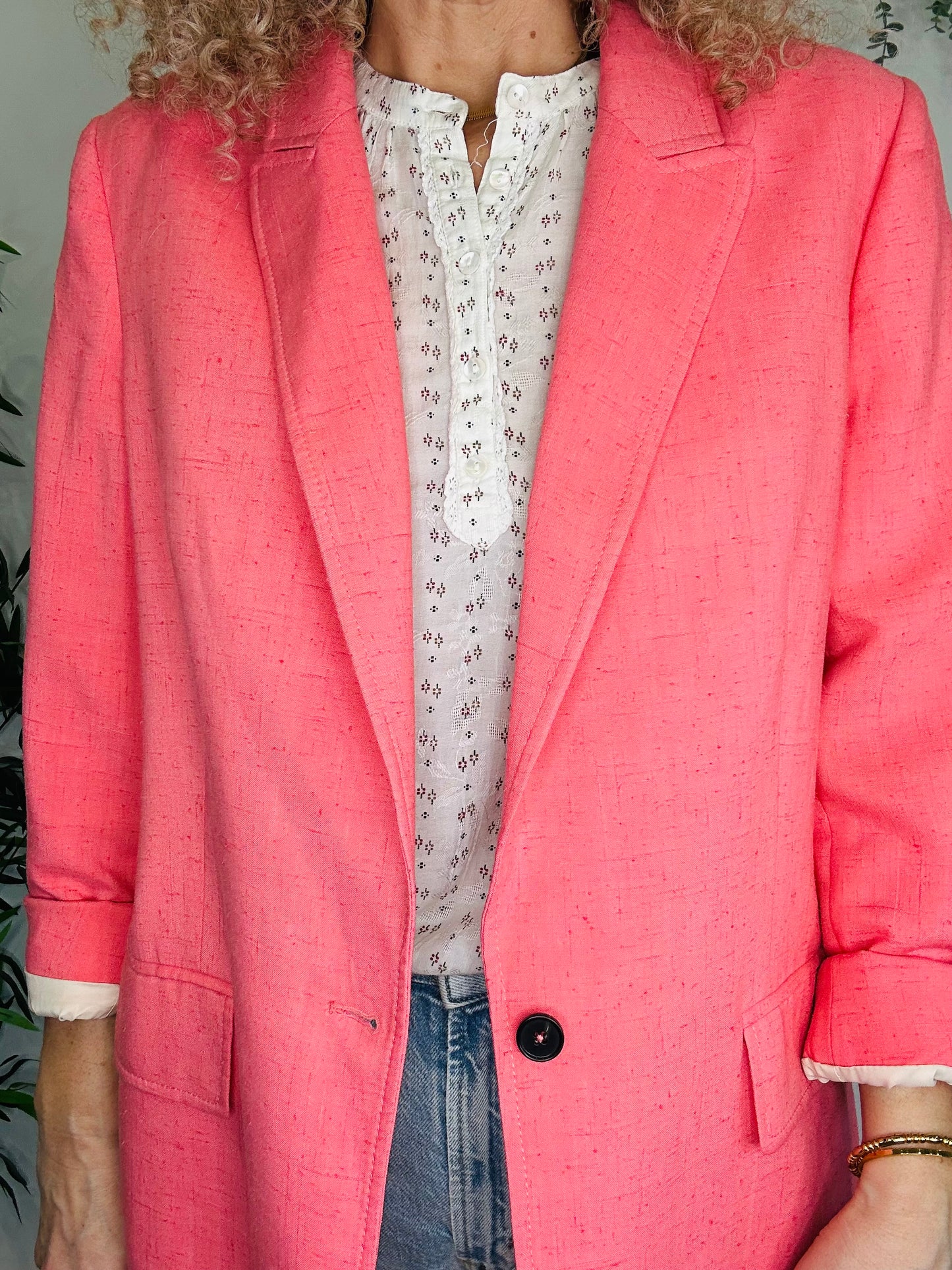 Textured Blazer - Size 16