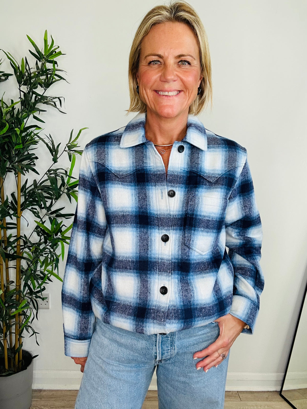 Tripp Check Shirt - Size S