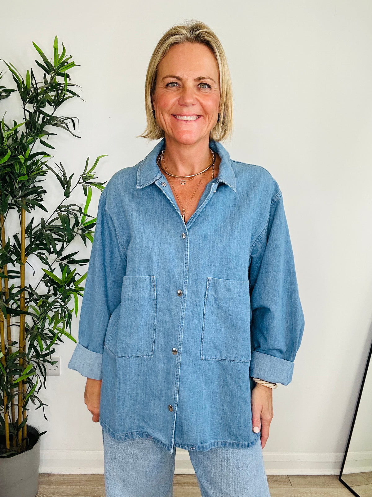 Guancha Denim Shirt - Size S
