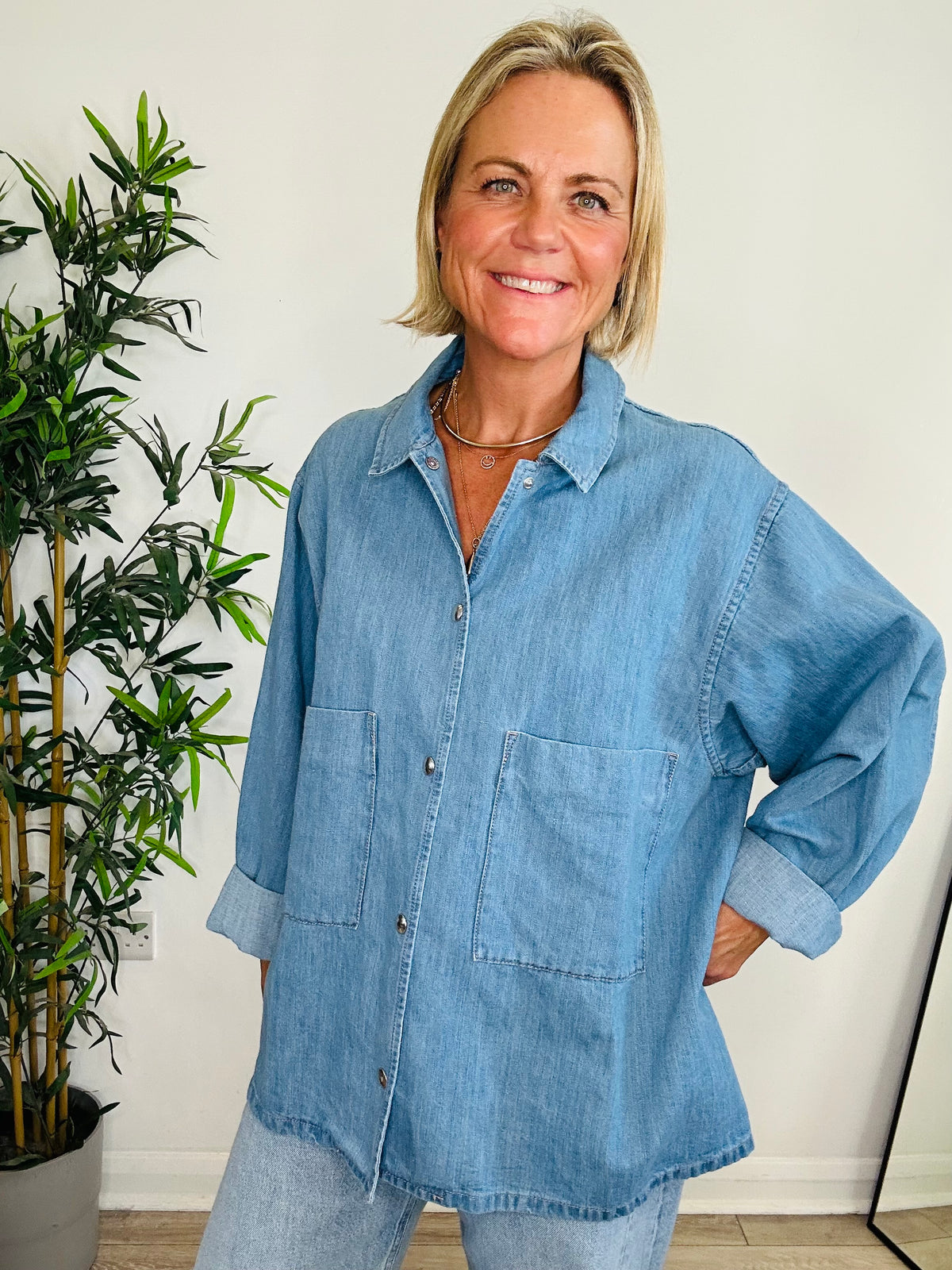 Guancha Denim Shirt - Size S