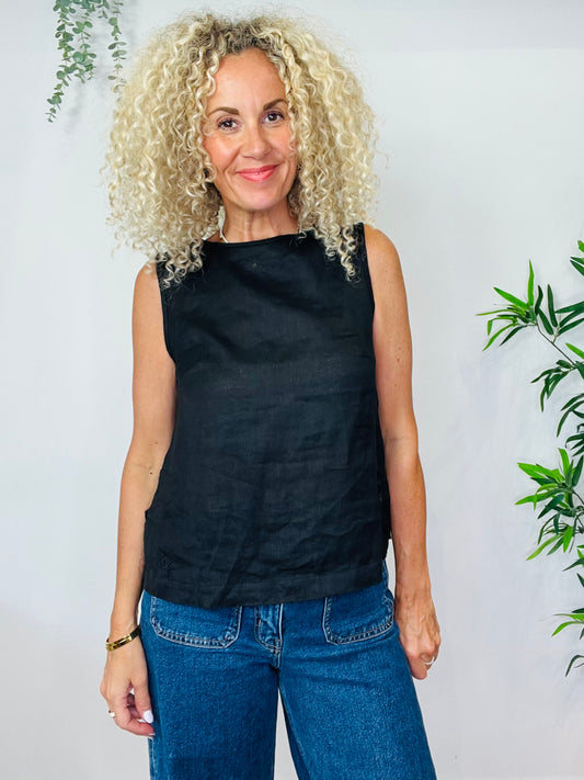 Linen Top - Size 40