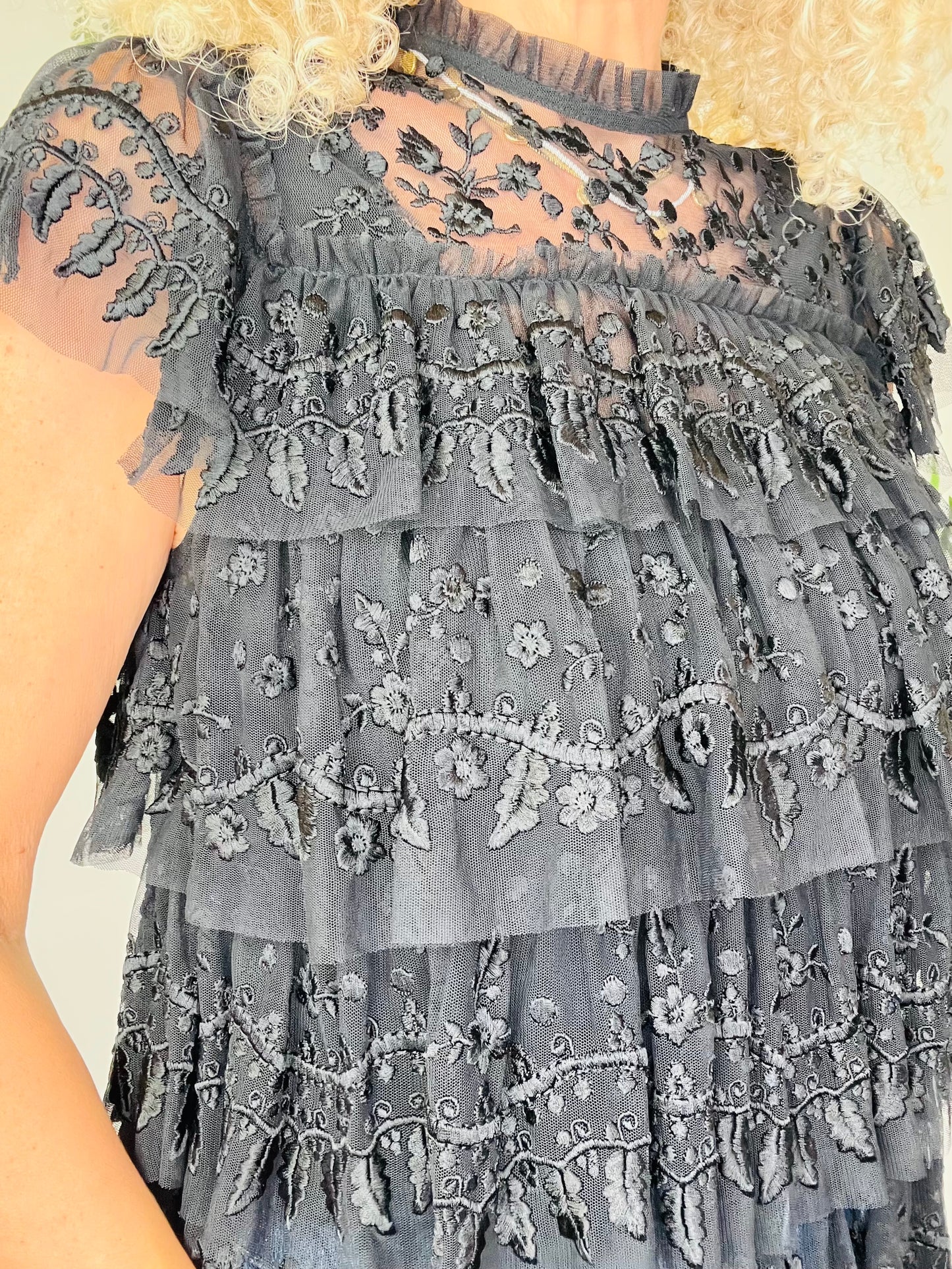 Tiered Lace Top - Size 8