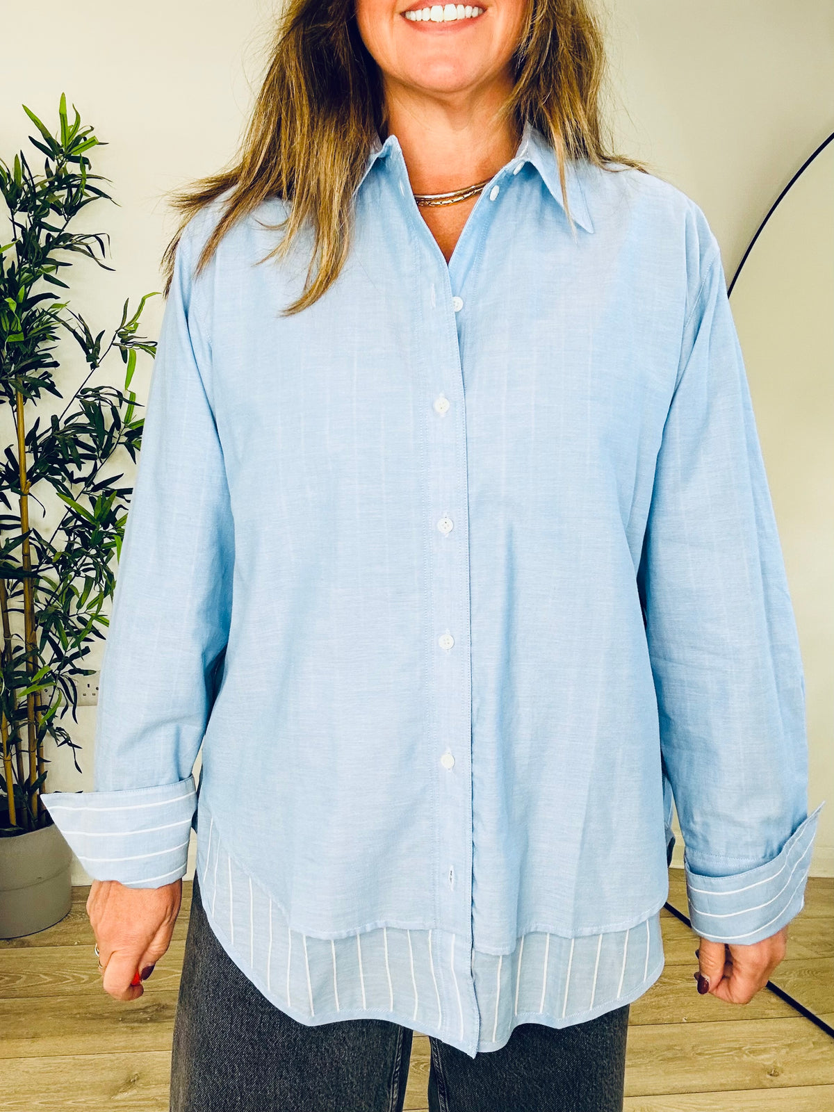 Reversible Cotton Shirt - Size 10