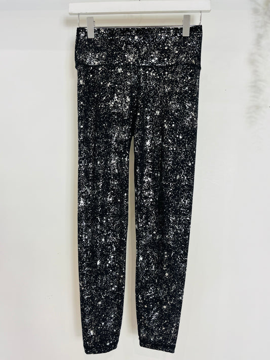 Metallic Pattern Leggings - Size S