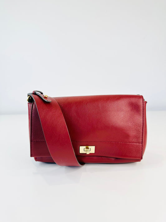 Leather Mortimer Crossbody Bag