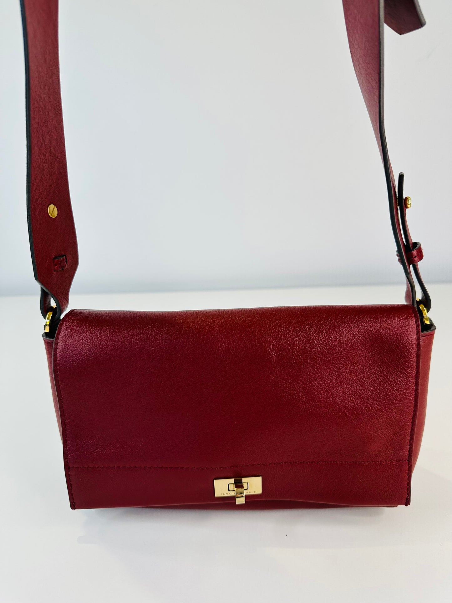 Leather Mortimer Crossbody Bag