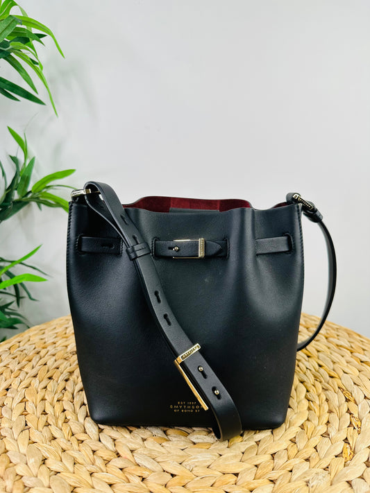 Leather Bucket Bag