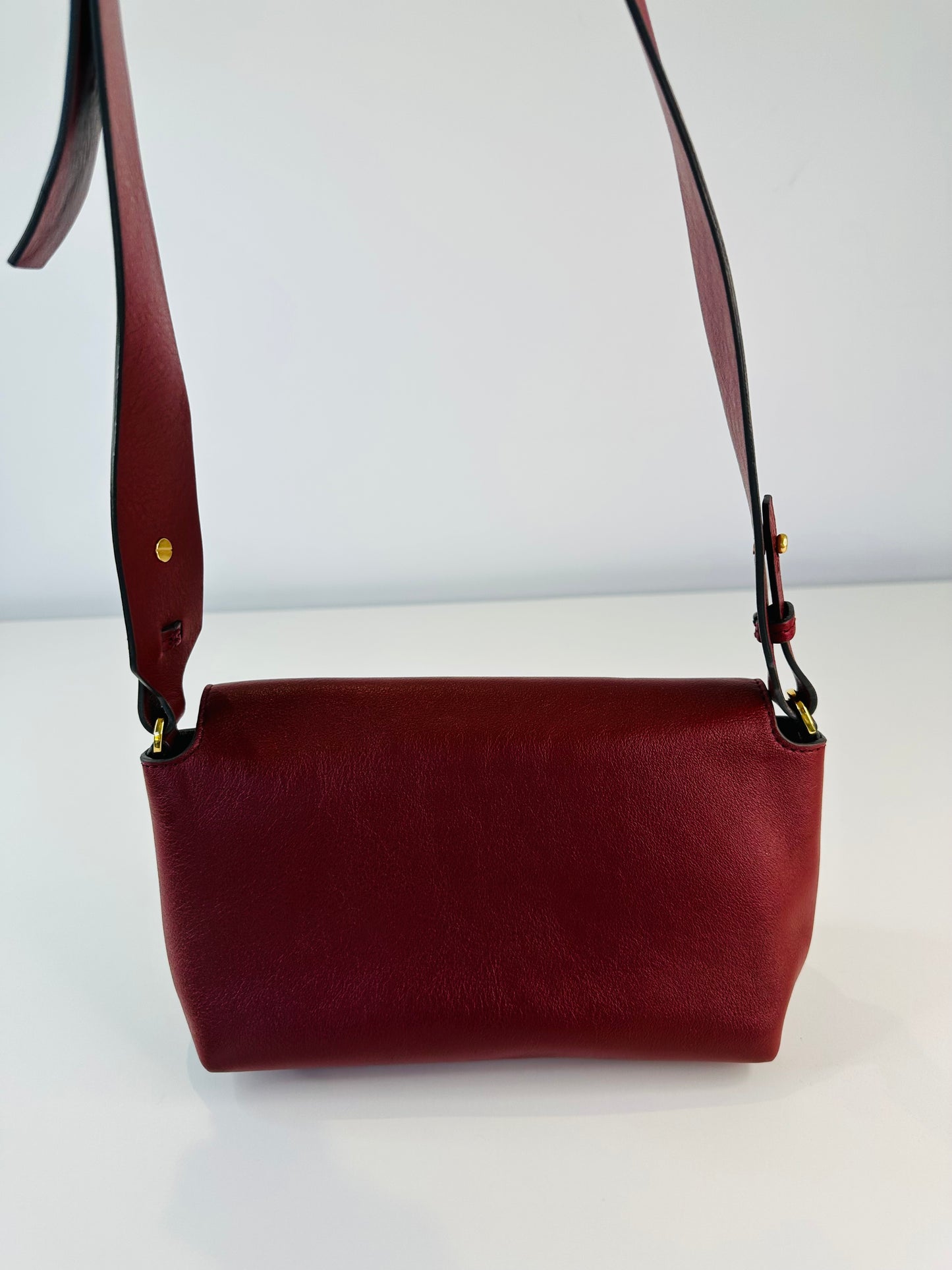 Leather Mortimer Crossbody Bag