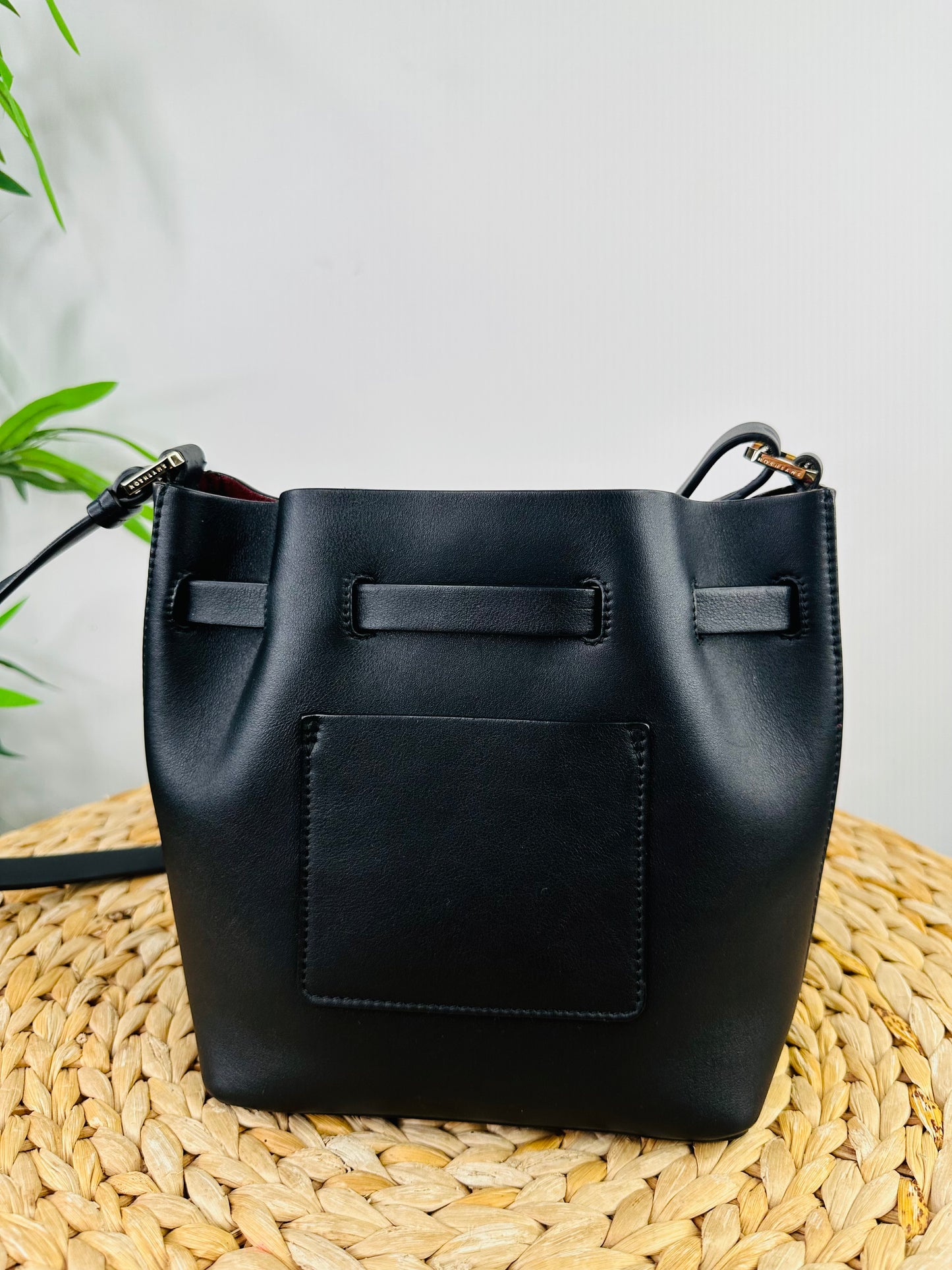 Leather Bucket Bag