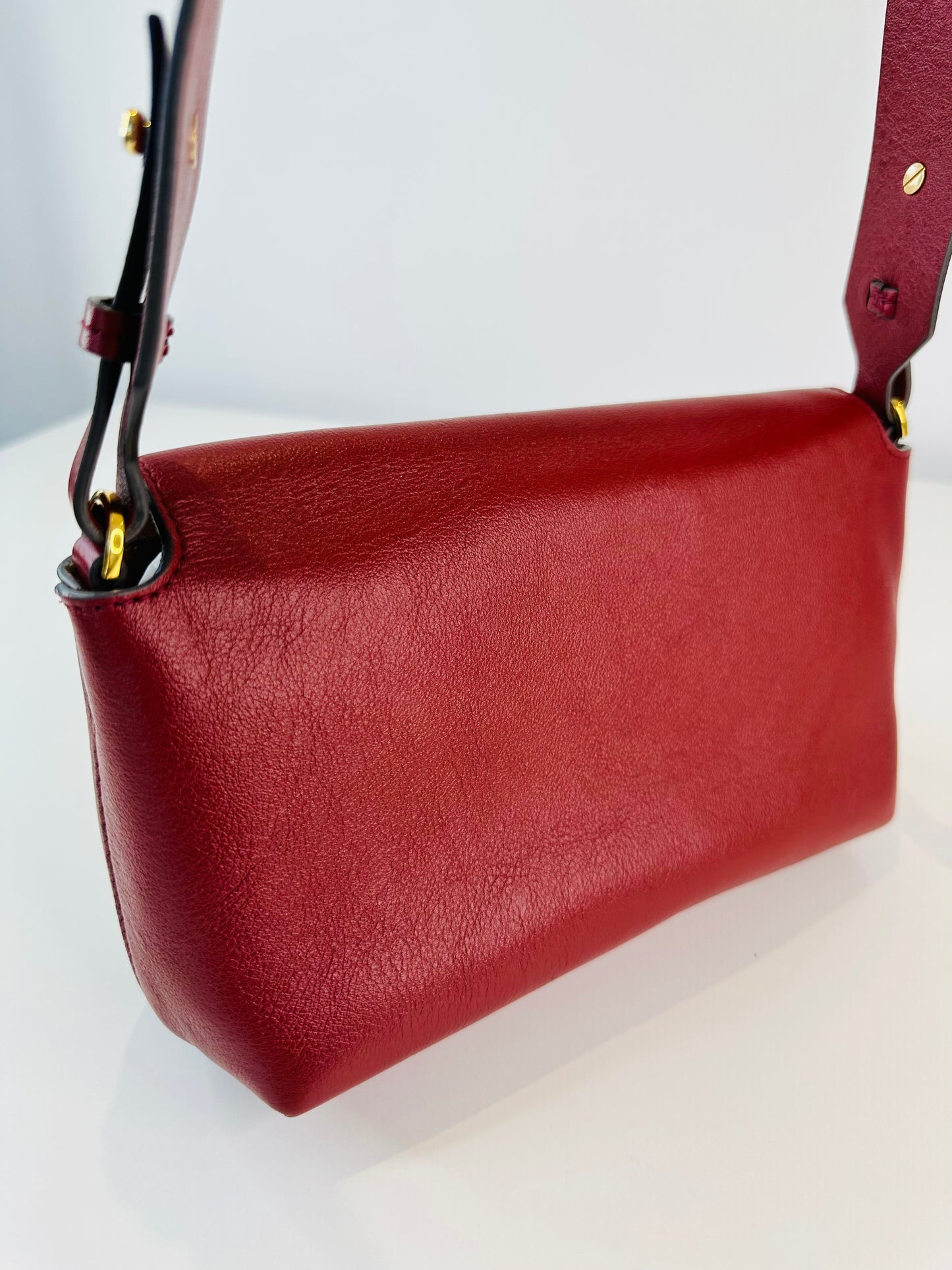 Leather Mortimer Crossbody Bag