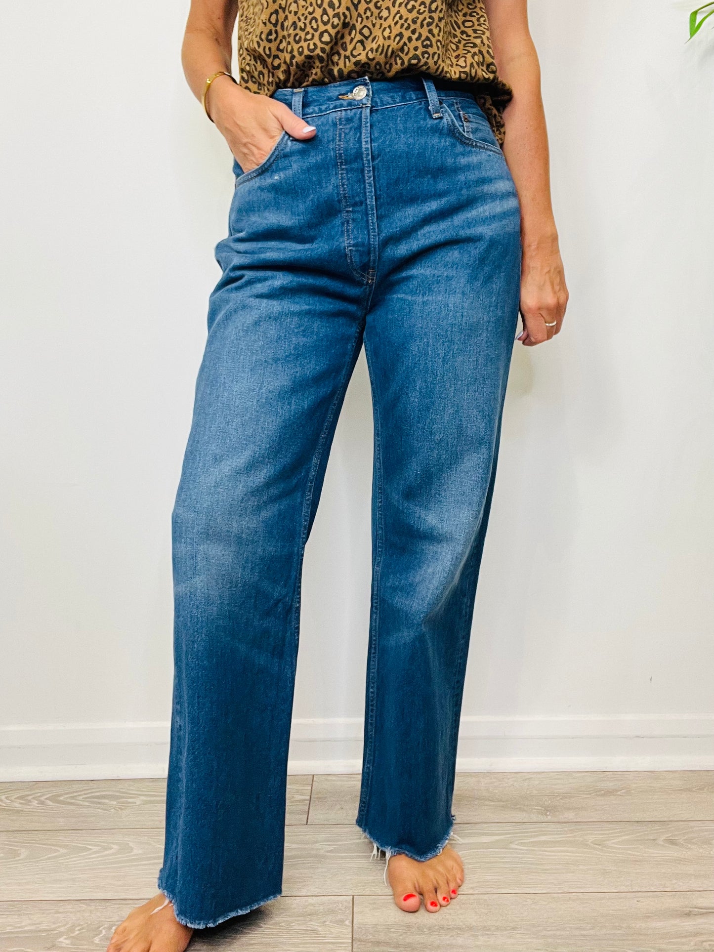 70s Wide Leg Jeans - Size 30