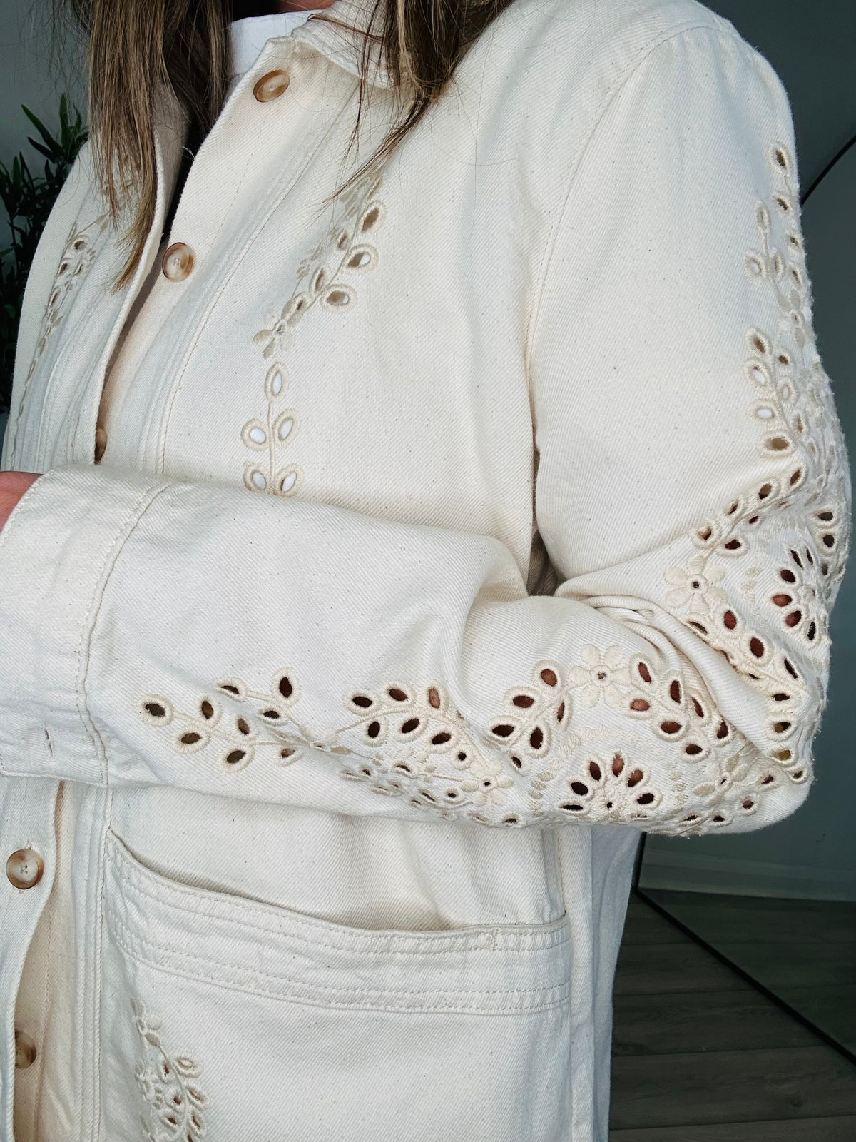 Will Broderie Jacket - Size L