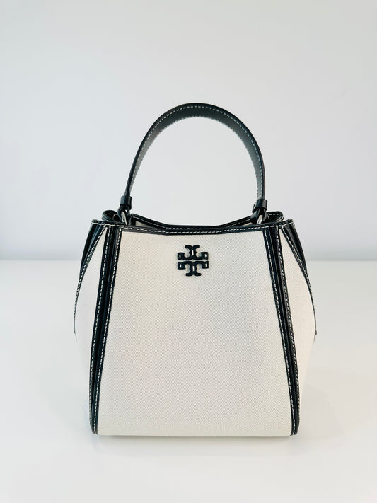 Small McGraw Raffia Bucket Bag