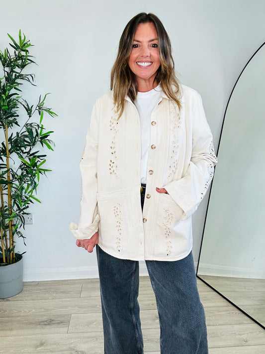 Will Broderie Jacket - Size L