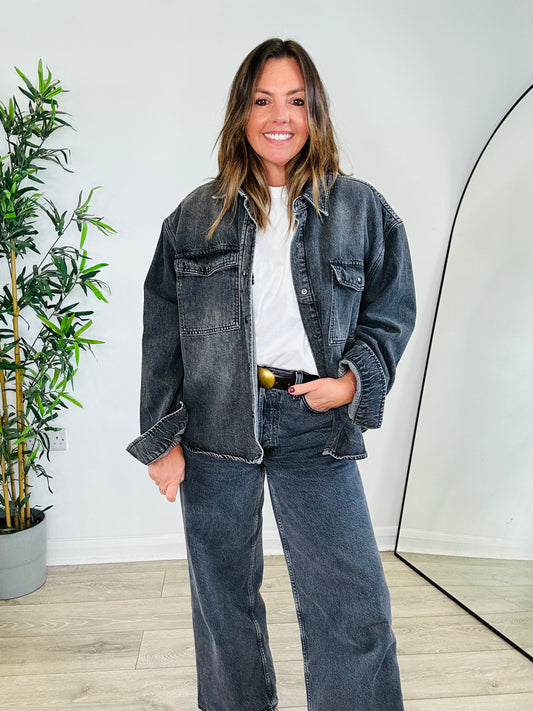 Paxton Denim Shacket - Size M